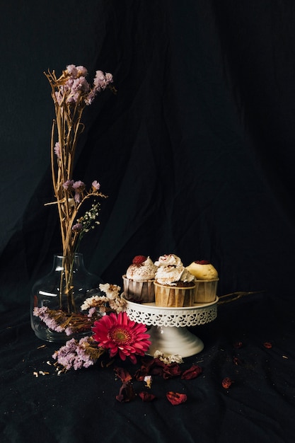 Cupcake still life