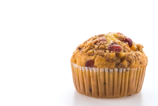 Cupcake on a white background