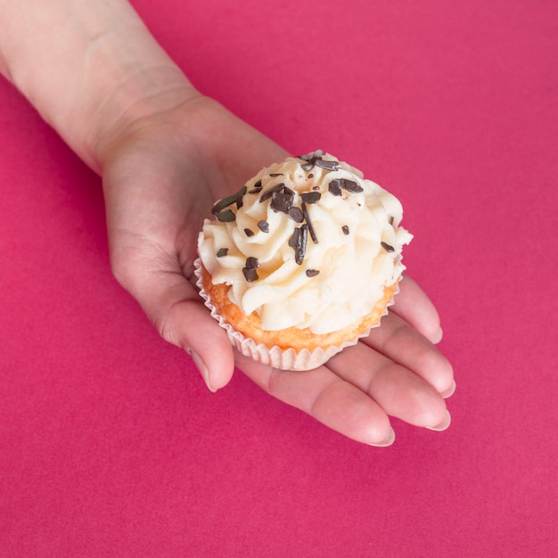 Free photo cupcake