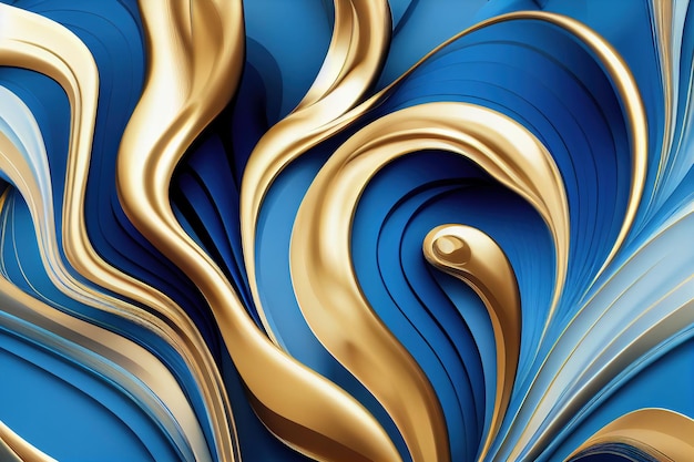 曲線的な創造的な抽象的な波状の効果色曲線の流れミニマリストの豪華なスタイリッシュなトレンディなカラフルな wav