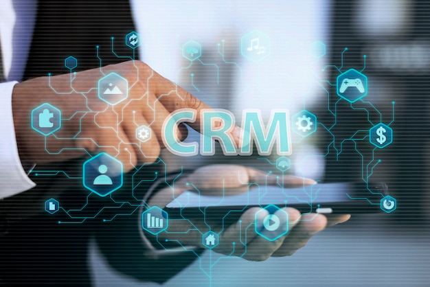 Customer relationship management concept