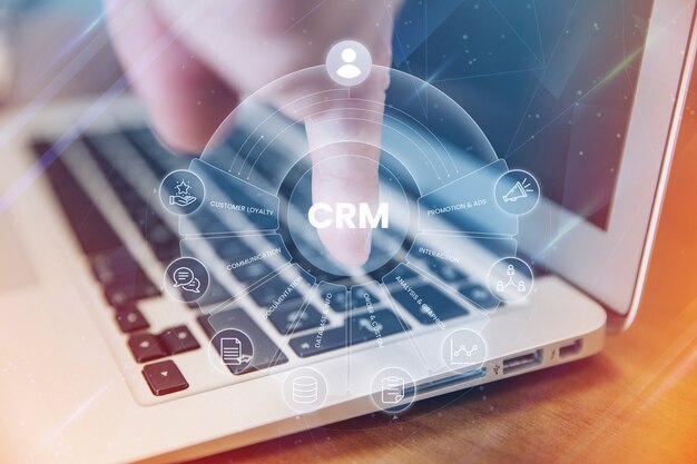 Customer relationship management concept