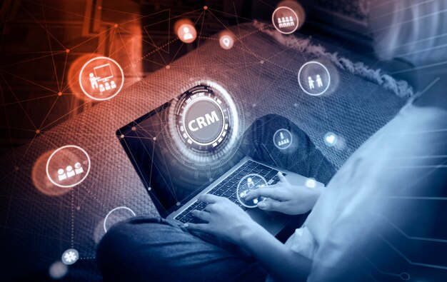 Free Photo customer relationship management concept