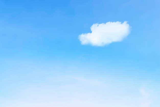 Симпатичный фон с изображением неба и облаков