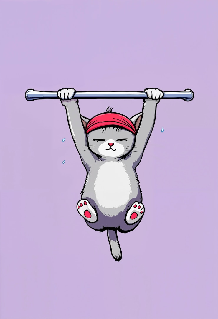 無料Photo 人間の活動をしている可愛い猫