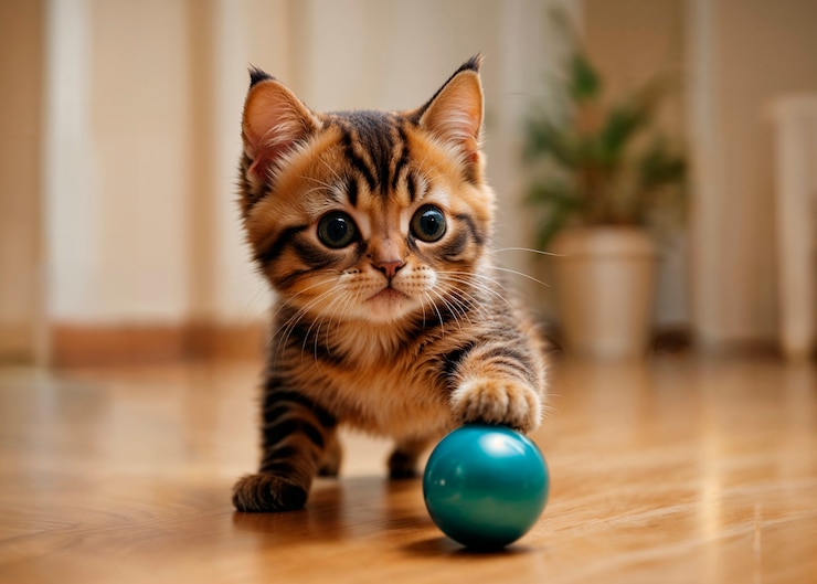 Free Photo cute cat lifestyle