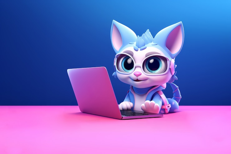 Free Photo cute cat in studio