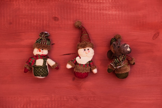 Free photo cute christmas decoration