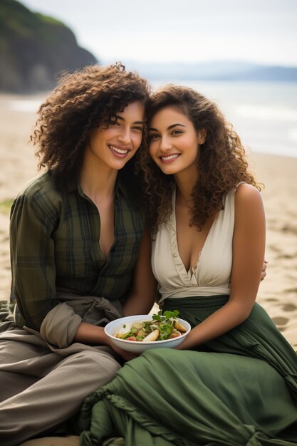 Cute couple spending time together