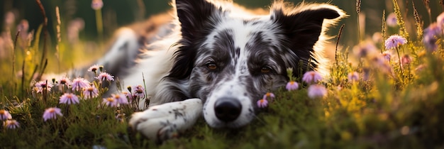 Cuccio cane che dorme ai generato