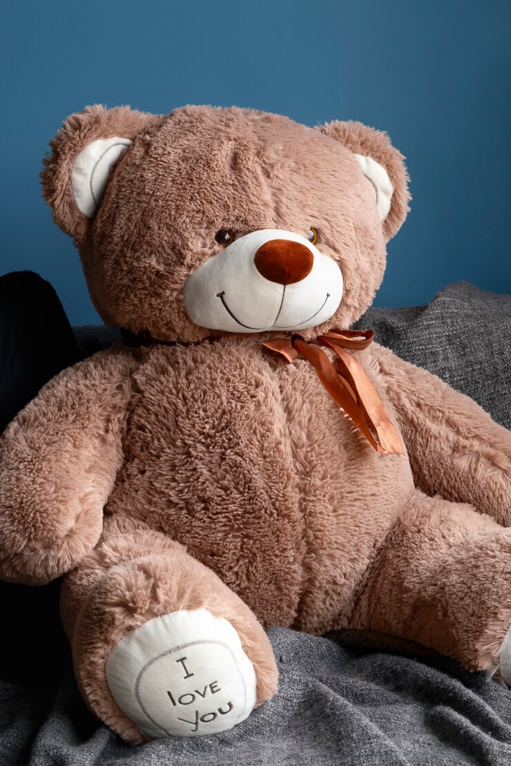 Free Photo cute  teddy bear indoors still life
