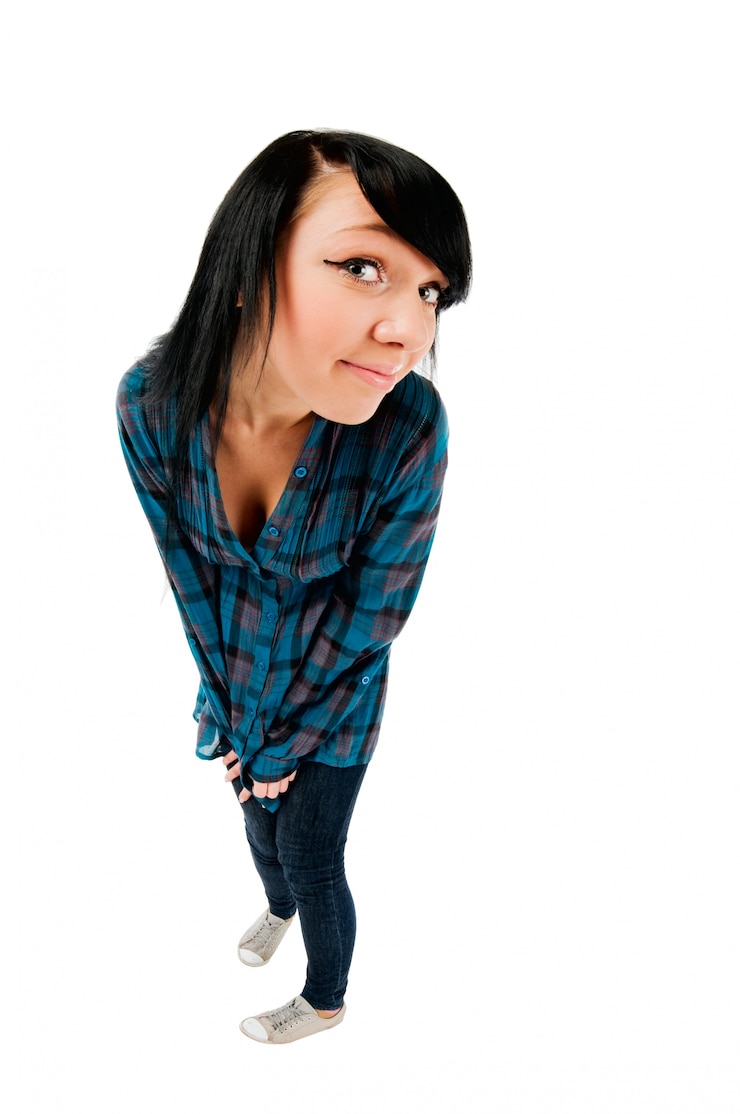 Free Photo cute teenage girl