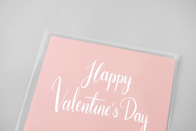 Free photo cute valentines day card design