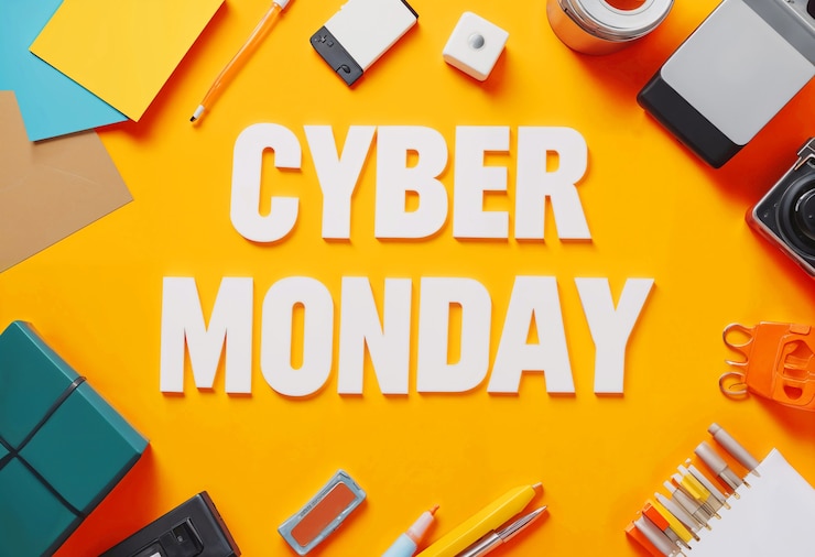 Free Photo cyber monday celebration