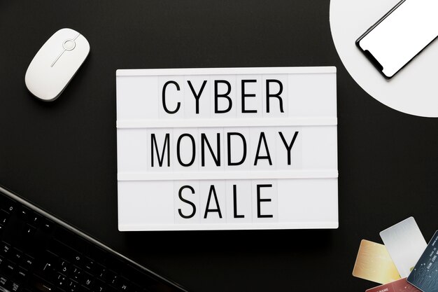 Cyber monday message online commerce