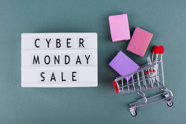 Cyber monday sales composition