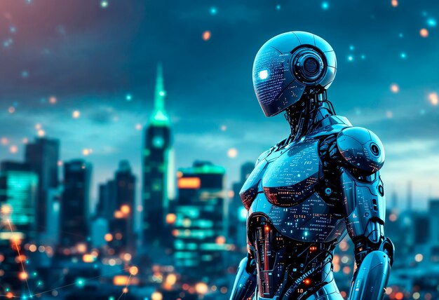 cybersecurity concept collage design