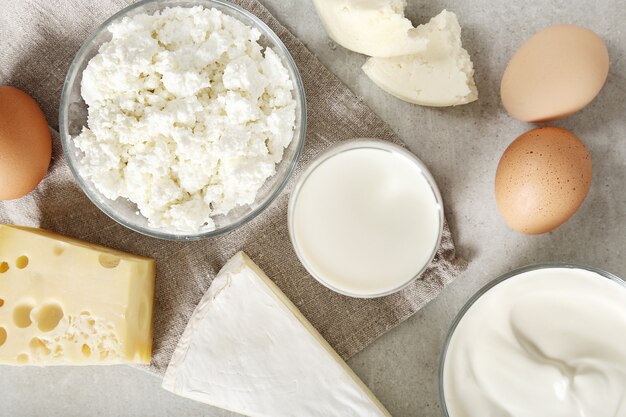 Dairy products and eggs