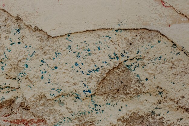 Damaged wall texture close-up