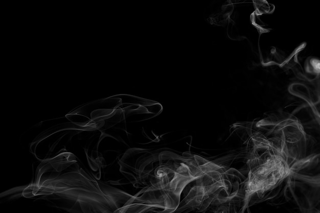 暗い抽象的な壁紙の背景、煙のデザイン
