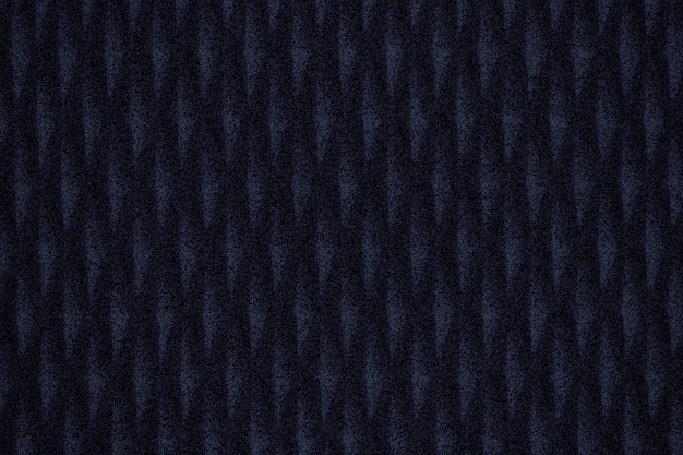 Free photo dark blue patterned fabric textured background