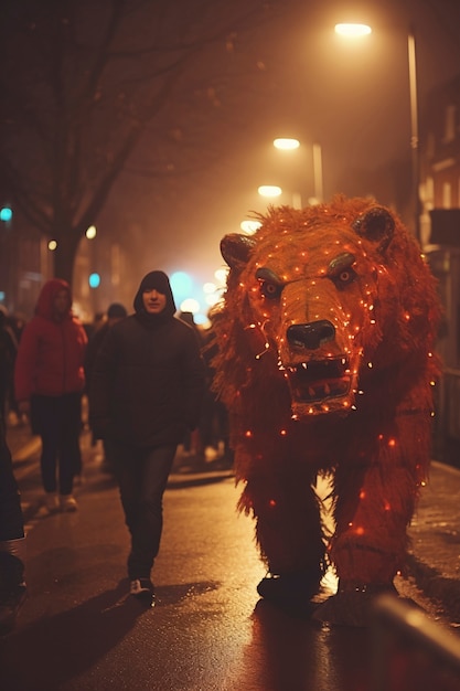 Foto gratuita estetica oscura del carnevale