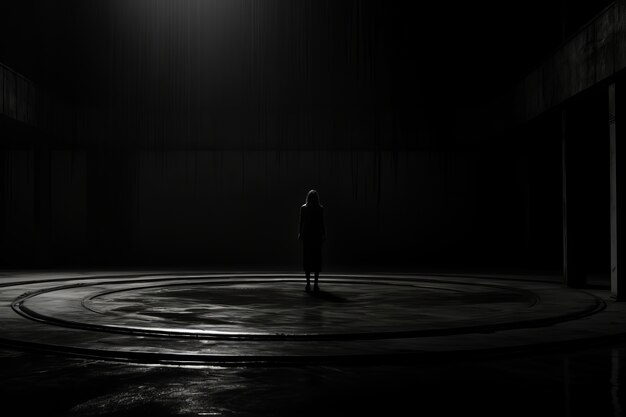 Dark fantasy scene
