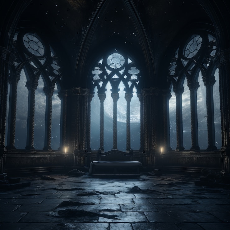 Free Photo dark fantasy scene