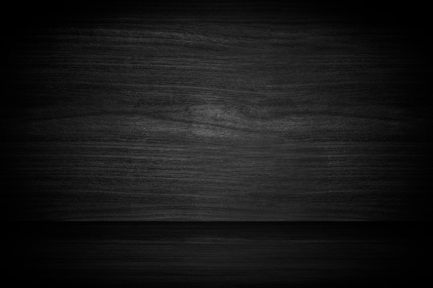 Free photo dark gray wooden textured product background