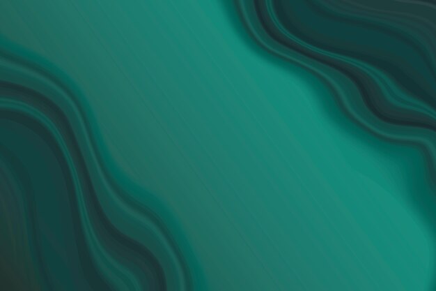 Dark green marble wave background