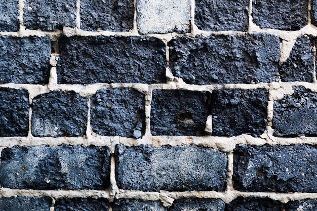 Free photo dark grey grunge stonewall background