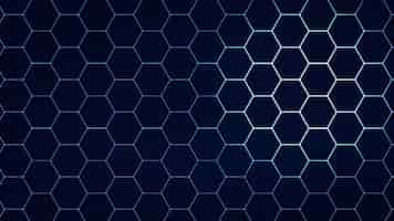 Free photo dark hex backgrounds for networking