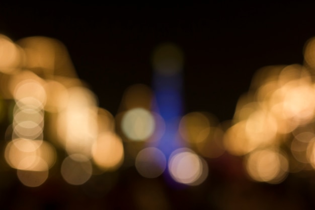 Free photo dark nightlights blurry modern urban city