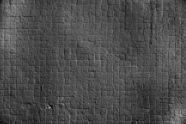ダーク正方形のレンガの壁