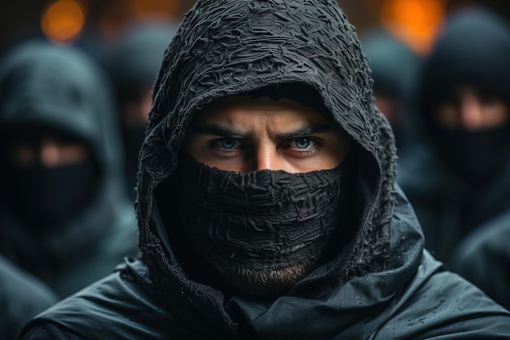 Бесплатный Фотография темный стиль ниндзя наруто