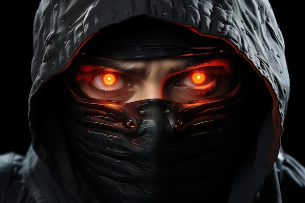 Free photo dark style ninja naruto