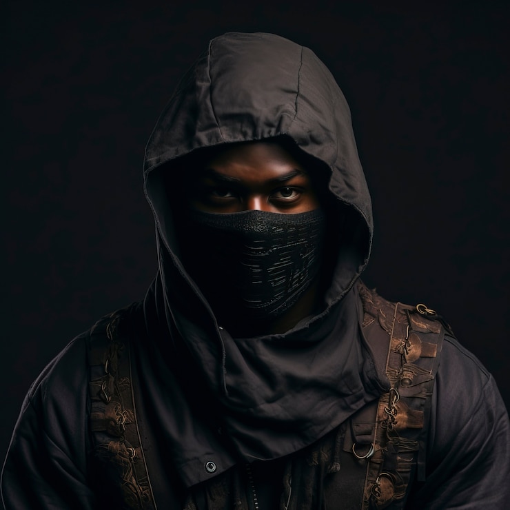 Free Photo dark style ninja naruto