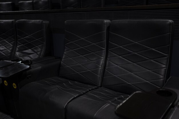 Dark vip cinema studio still life