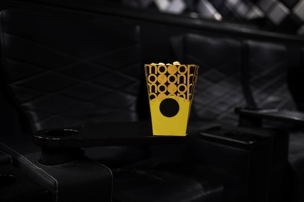 Free photo dark vip cinema studio still life