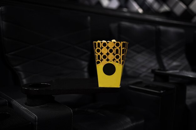 Dark vip cinema studio still life