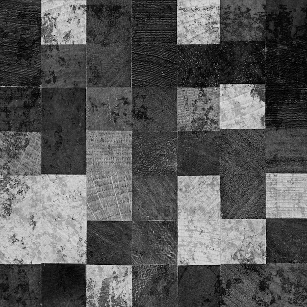 Dark wooden squares