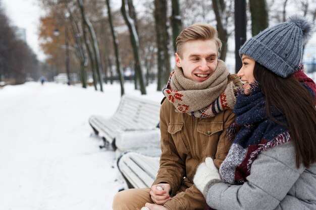 Date in winter