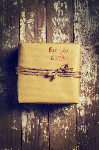 Free photo day symbol tied rustic vintage