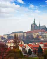 Foto gratuita giornata del castello di praga