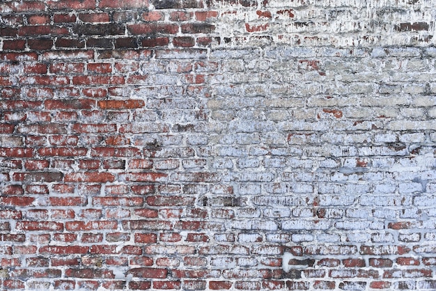 Free photo decay brick wall surface background