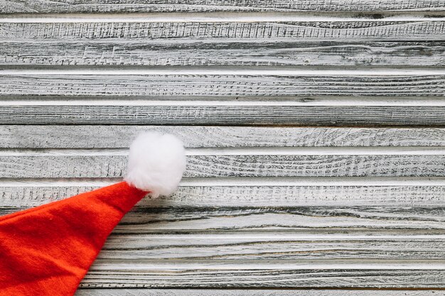 Foto gratuita concetto di natale decorativo con cappello