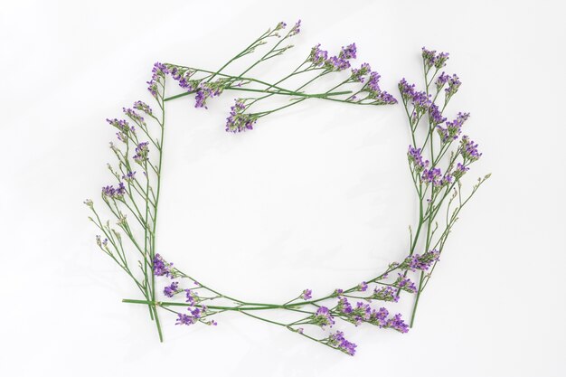 Decorative floral frame