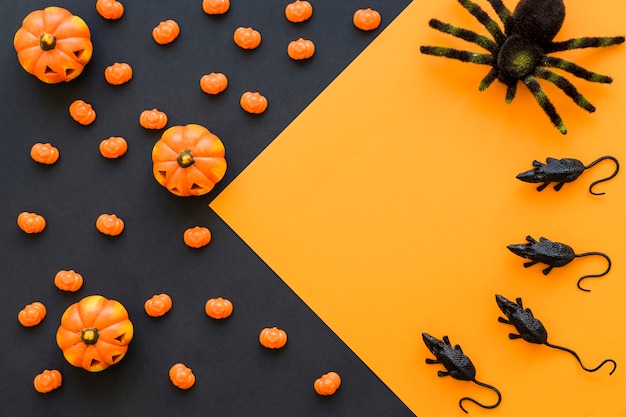 Decorative halloween background