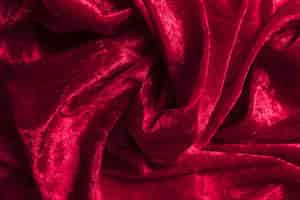 Free photo decorative indoors red fabric materials