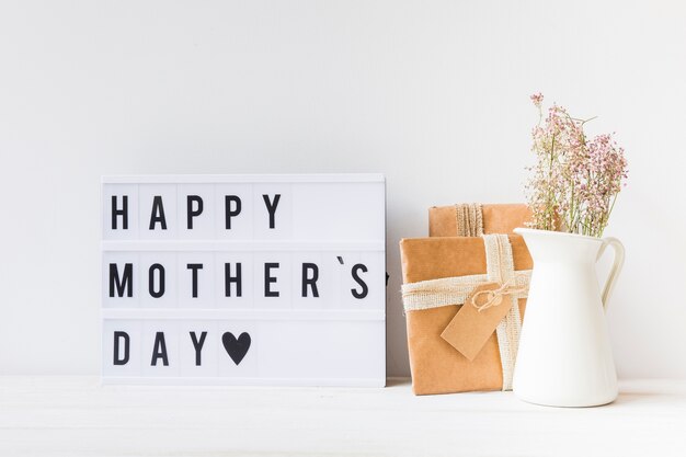 Decorative mother day concept